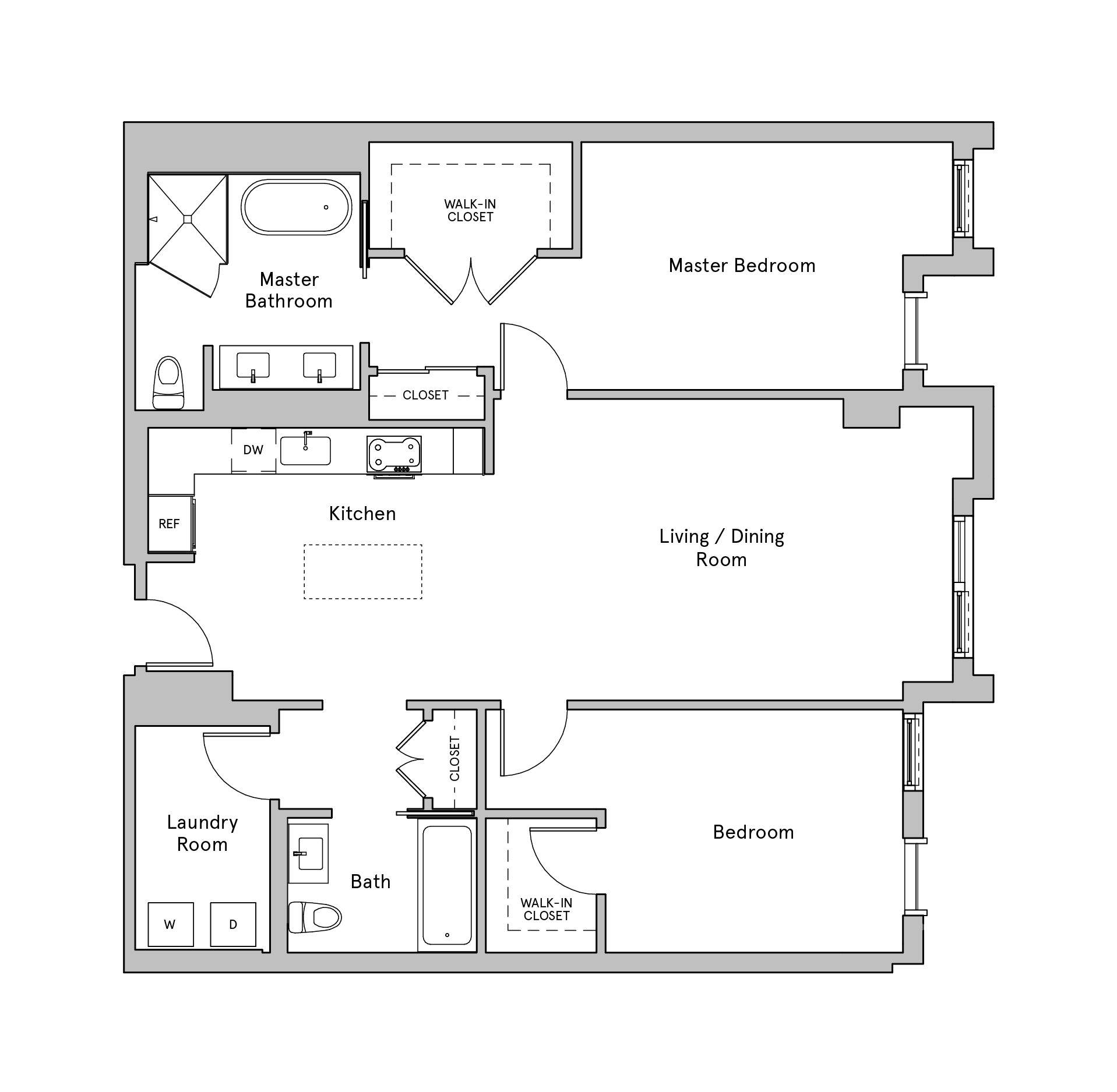 Floor Plans 950 Tennessee