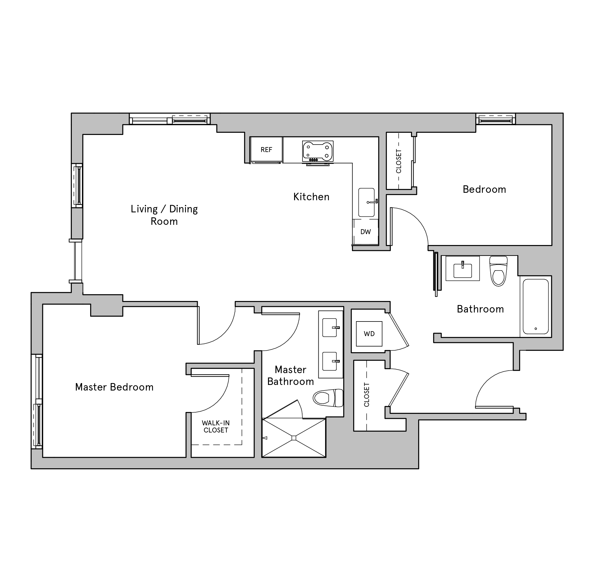 Floor Plans 950 Tennessee